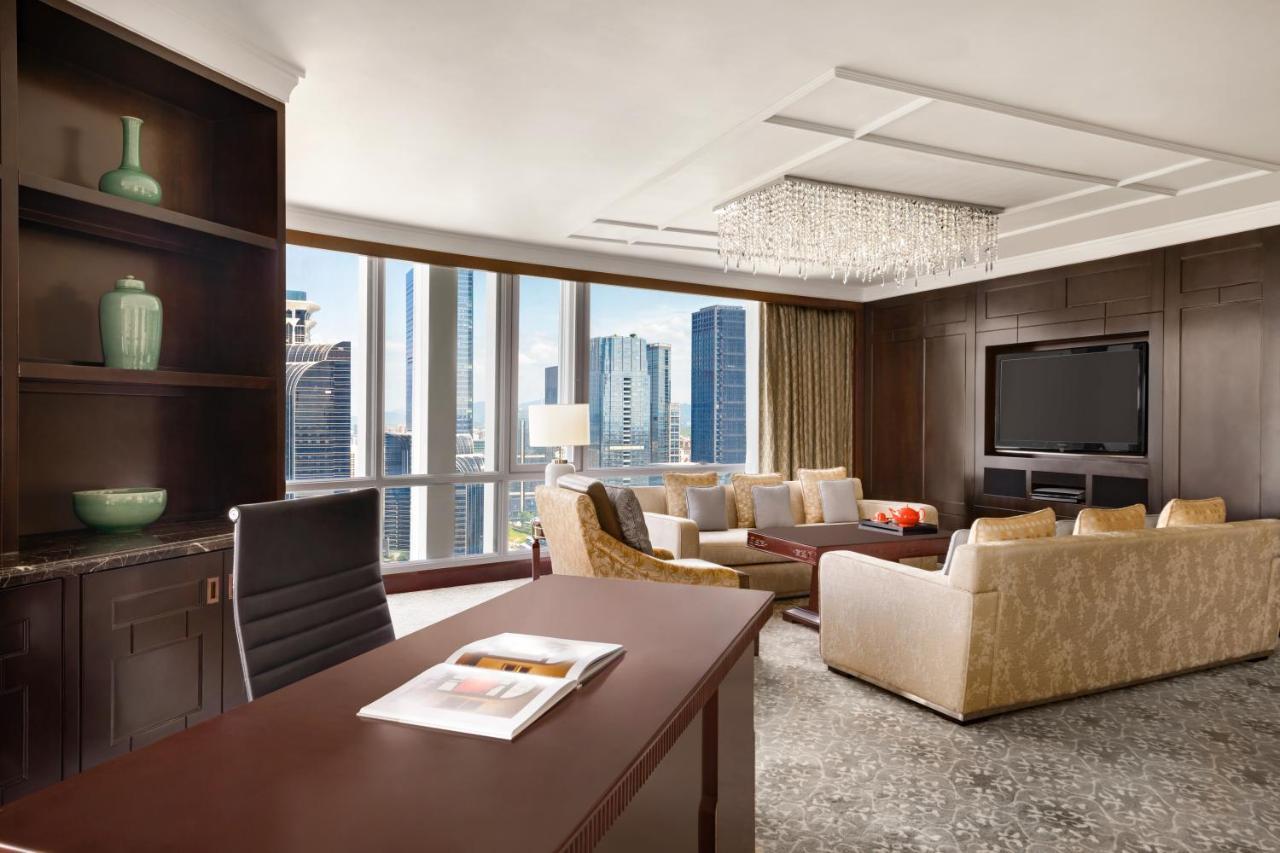 Futian Shangri-La, Shenzhen,Near To Shenzhen Convention&Exhibition Centre, Futian Railway Station Εξωτερικό φωτογραφία